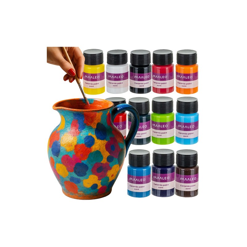 Klaasi ja keraamika värvid 12 värvi 