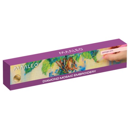 Teemanttikandid "Bouquet" 40x30cm 