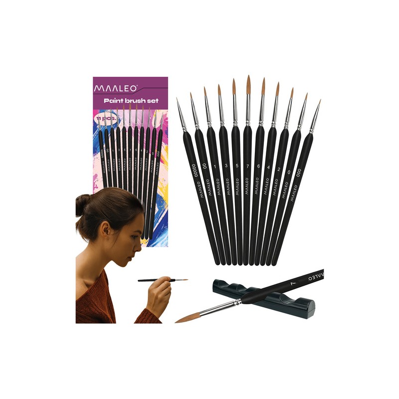 Pintslid 11tk koos alusega Maaleo 26118