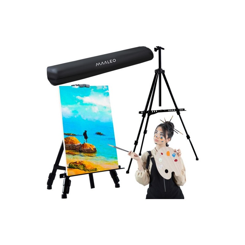 Reguleeritav metallist molbert kunstnikele ja maalihuvilistele