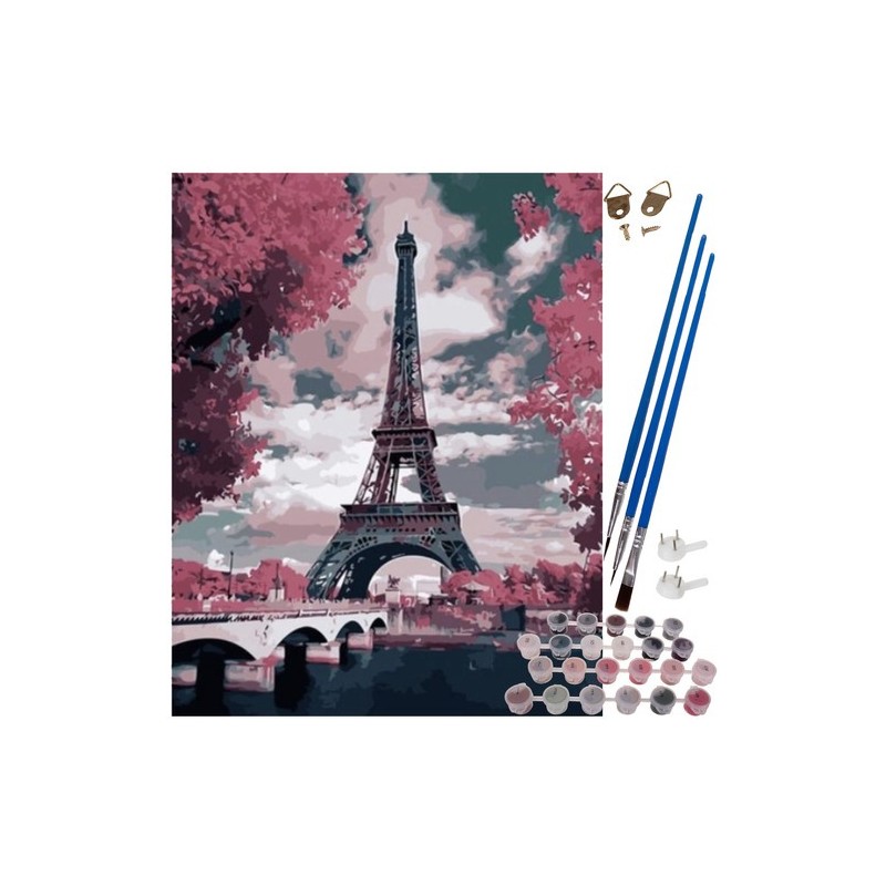 Maalimine numbrite järgi 40x50cm- Maaleo torn