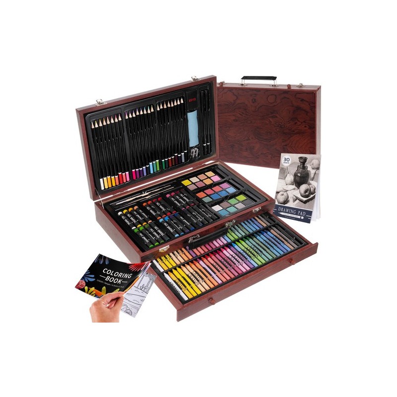 Värvimiskomplekt karbis 148tk