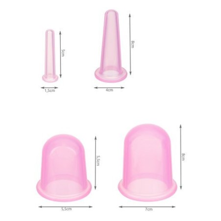 Hiina silikoon kupud - komplekt