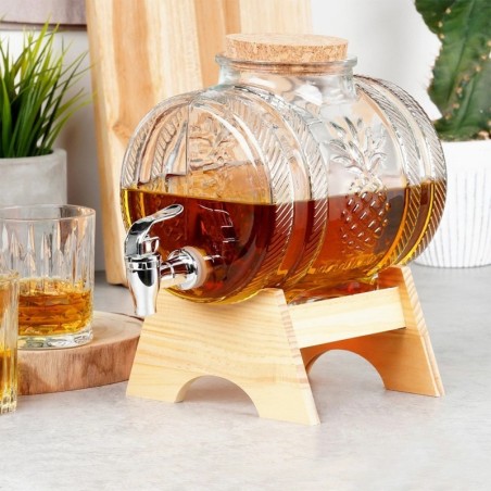 Joogipurk kraani ja alusega 3 liitrit