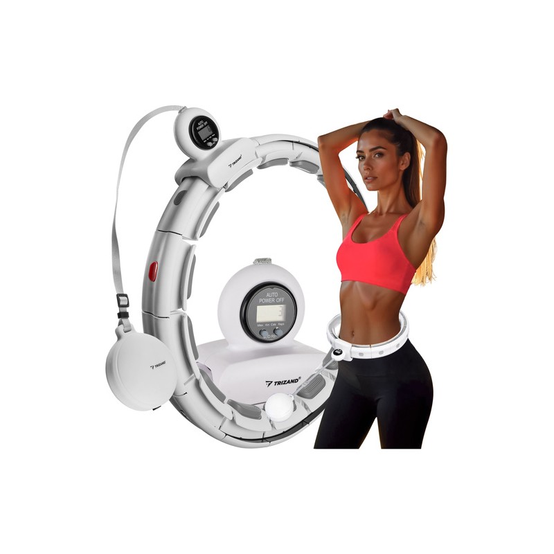 Nutikas hularõngas loenduri ja reguleeritava raskusega kaalulangetuseks ning massaažiks