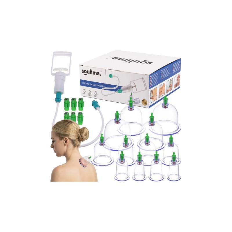 12-osaline Vaakumkuppude Komplekt Tselluliidivastaseks Massaažiks – Tulevaba Kupuravi