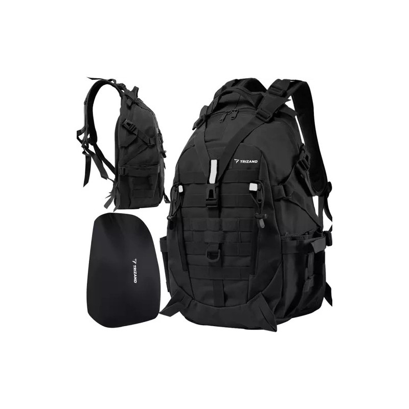 Must XL Matkaseljakott Ekspeditsioonideks ja Kooli – Vastupidav ja Mahukas Reisiseljakott