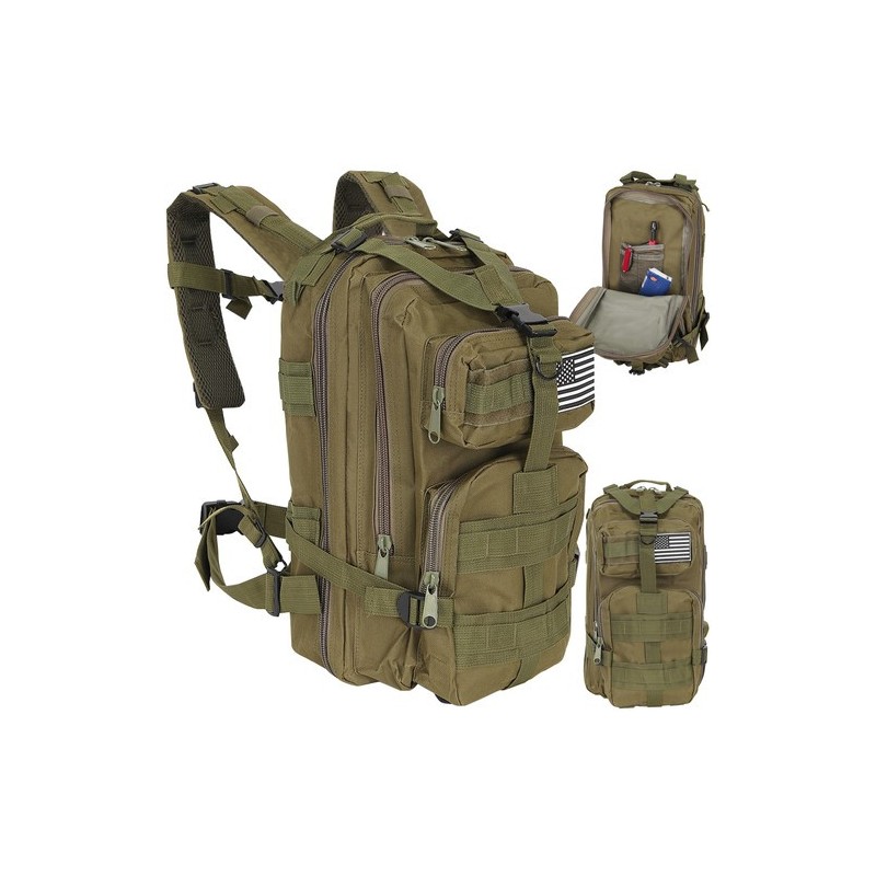 Vastupidav 26L Taktikaline Matkaseljakott Reguleeritava Kandmissüsteemiga