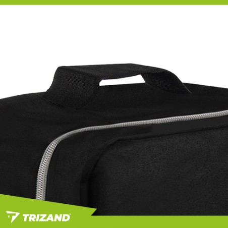 Reisiseljakott Käsipagasiks koos Kosmeetikakotiga, 17L Must