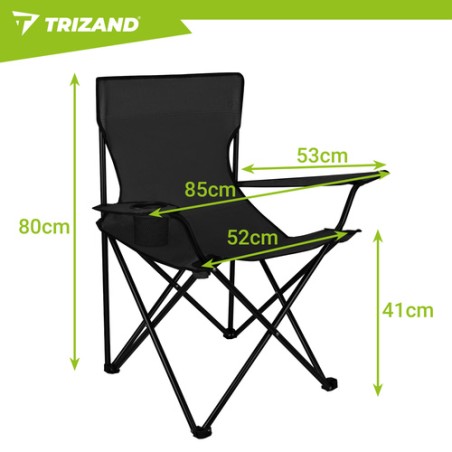 Kalastustool must K23673