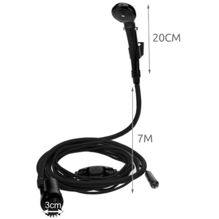 Kaasaskantav matkadušš