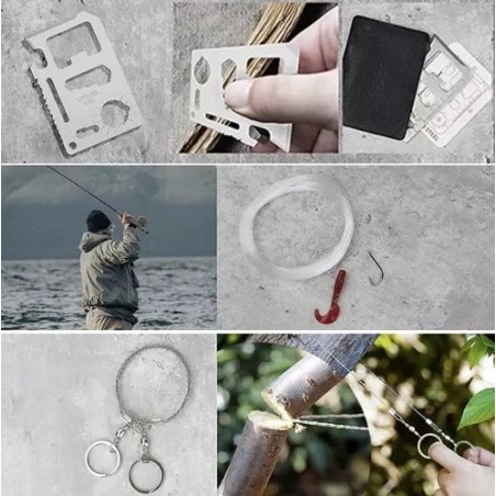 32-osaline Veekindel Hädaolukorra Ellujäämiskomplekt