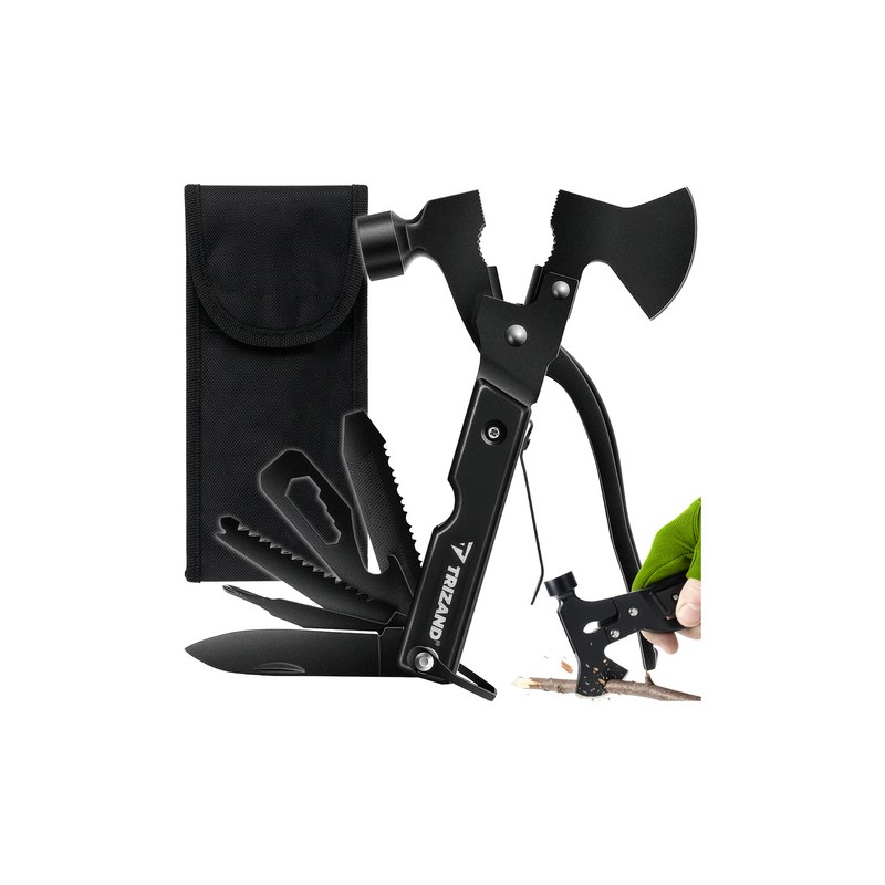 17-ühes Mitmeotstarbeline Taskutööriist Ellujäämiseks ja Matkamiseks