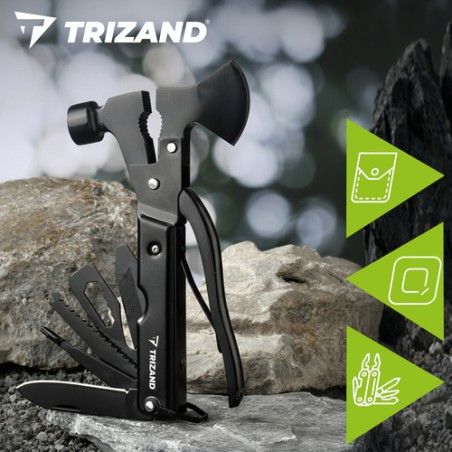 17-ühes Mitmeotstarbeline Taskutööriist Ellujäämiseks ja Matkamiseks