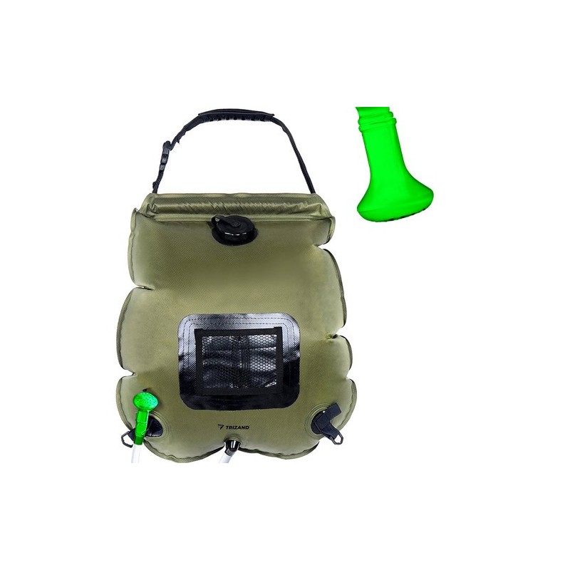 Kaasaskantav 20L Päikesedušš Termomeetriga – Vastupidav Reisidušš Välitingimustesse