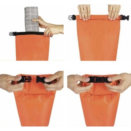 2-ühes Täispuhutav Signaalpoi Kuivtaskuga Avaveeujumiseks ja Veespordiks