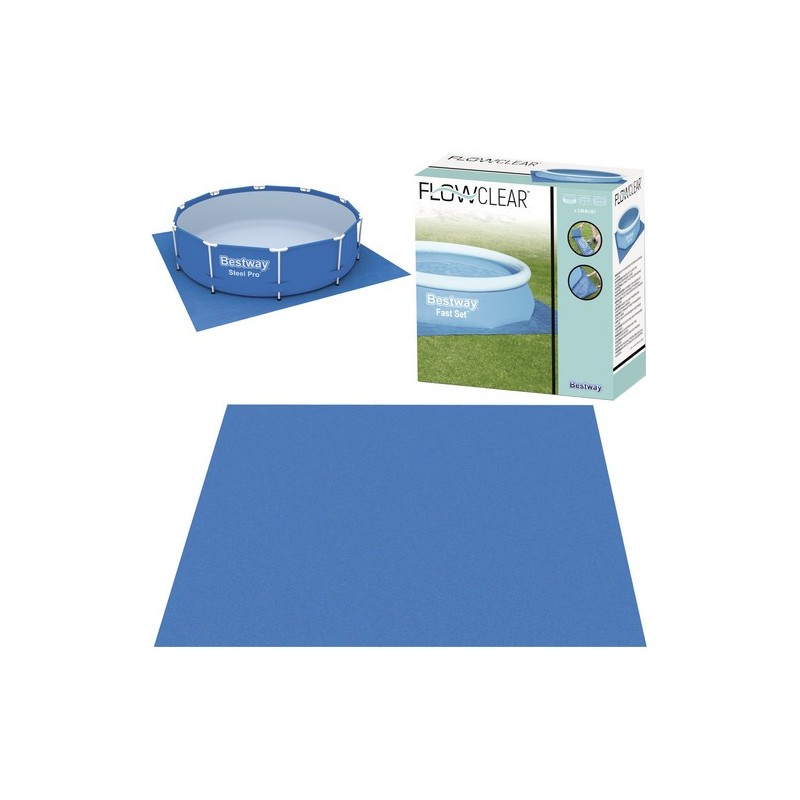 Basseinialus matt 335x355 cm – Vastupidav PVC kaitsekate basseinile