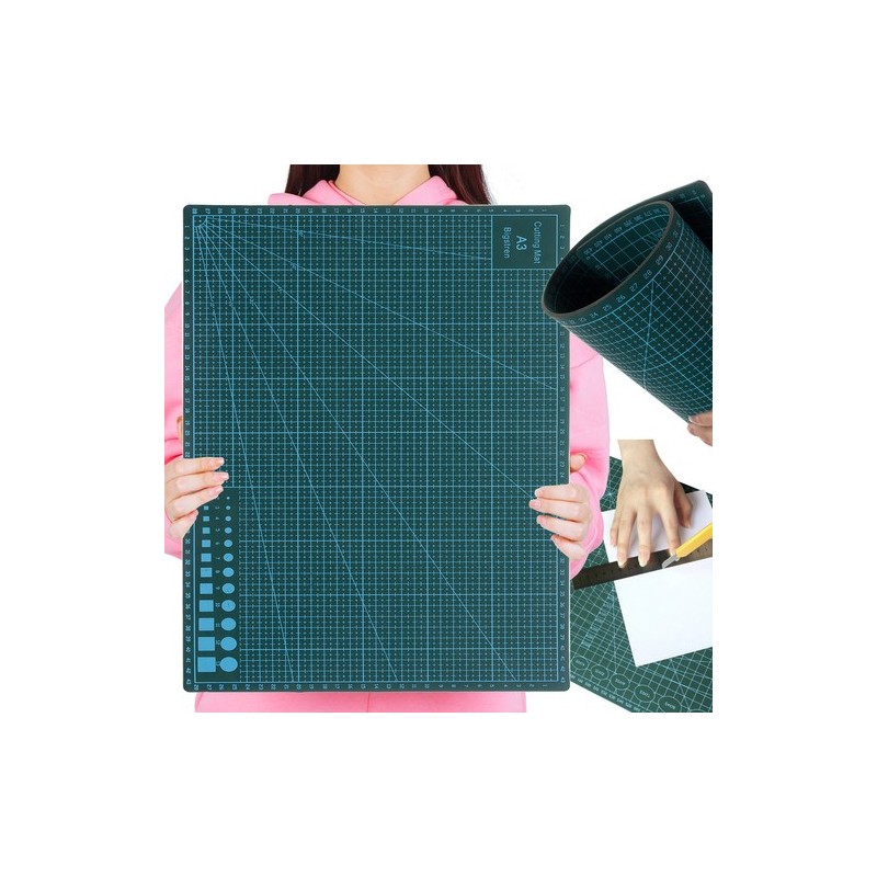 A3 Iseparanev Modelleerimis- ja Lõikealus Kahepoolne Roheline