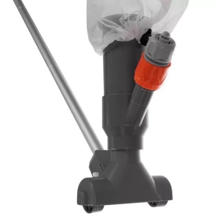 2-ühes Basseini Puhastuskomplekt Veeajamiga Imuriga ja Puhastusvõrguga