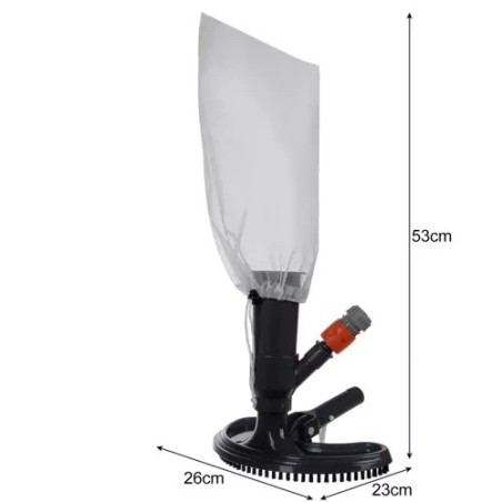 Veejõul Töötav Basseini Põhja Tolmuimeja Korduvkasutatava Kotiga