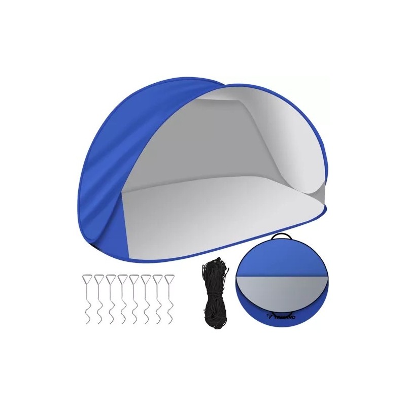 Isepüstuv Rannatelk UV-kaitsega 220x120x100 cm – Kerge Päikesevari