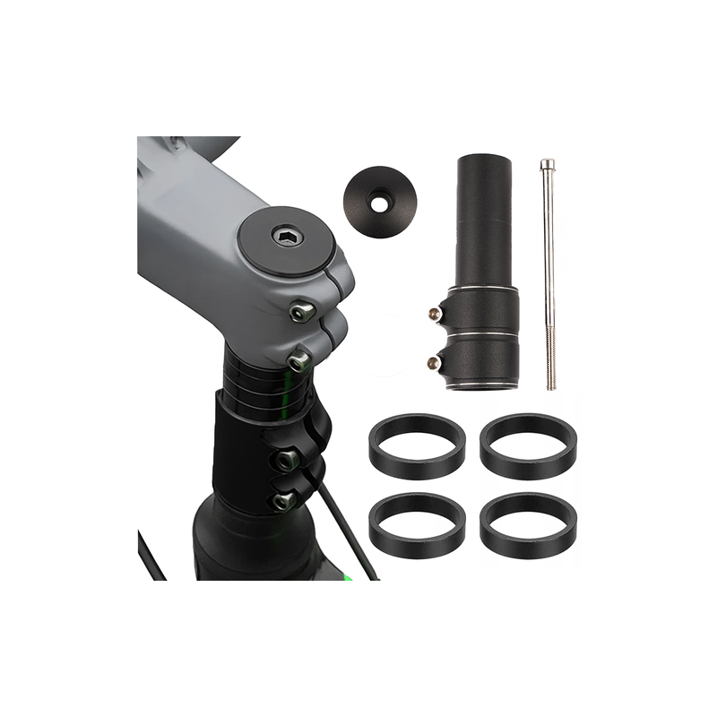 Jalgratta Juhtraua Adapter 28.6 mm – Reguleeritav Lenksu Pikendus ja Tõstja