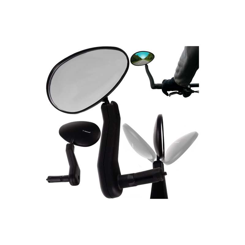 Universaalne vasakpoolne purunemiskindel jalgratta tagasivaatepeegel