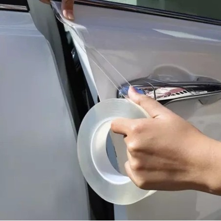 Isekleepuv Läbipaistev Kaitseteip 5 cm x 5 m Pindadele