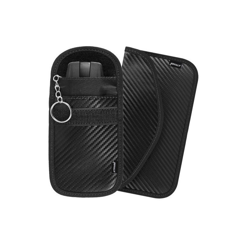 Vargusvastane Auto Võtmeümbris (2 tk) – Raadiosignaali Blokeerija Releerünnaku Vastu