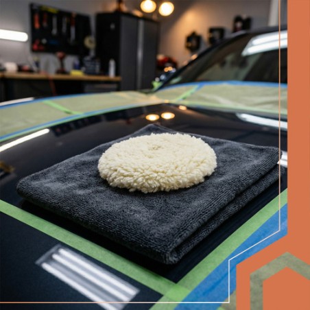 130 mm Poleerimisketas Takjakinnitusega – Värvipinna Kriimude Eemaldamiseks ja Läike Taastamiseks