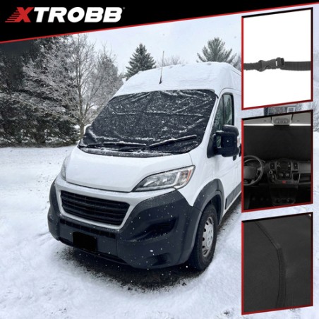 Suur universaalne esiklaasikate autole, bussile ja maasturile – külmumisvastane ja aastaringne