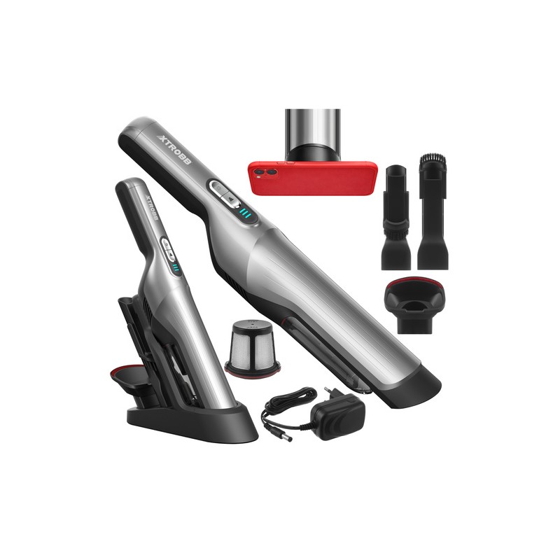 Juhtmevaba Käsitolmuimeja Autole ja Kodule – Võimas Imemine, HEPA Filter, BLDC Mootor