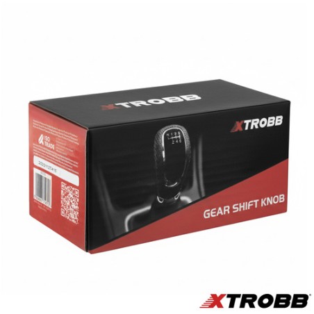 Universaalne nahast käiguvahetuse nupp manuaalkäigukastile – sportliku disainiga