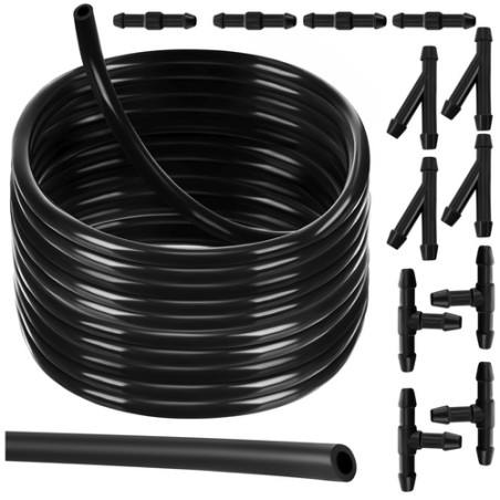 Esiklaasipesuri Vooliku Remondikomplekt – Universaalne Paranduslahendus 2m PVC Vooliku ja Ühendustega