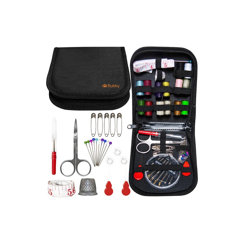 Kompaktne õmbluskomplekt 70 elemendiga – mitmekülgne abimees igaks olukorraks