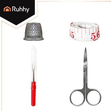 Kompaktne õmbluskomplekt 70 elemendiga – mitmekülgne abimees igaks olukorraks