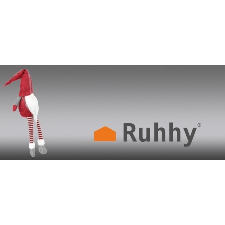 Istuv Punane Dekoratiivpäkapikk Jõulu- ja Talvekaunistuseks