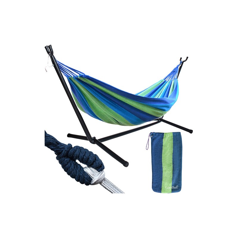 Vastupidav Kaheinimese Võrkkiik Terasraamiga, Kandevõime kuni 200 kg