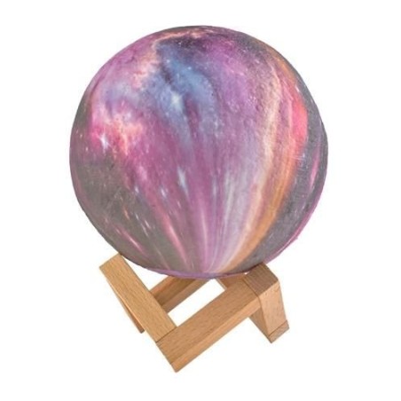 3D Kuu Öölamp Valgusti 15cm, 16 Värvi, Puute- ja Kaugjuhitav