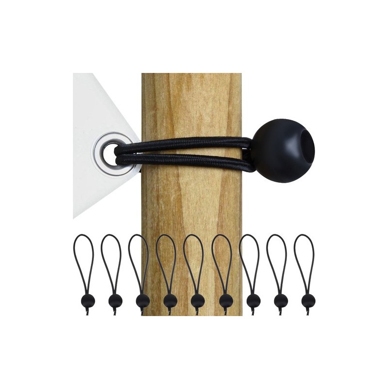 Universaalsed elastsed kinnituspaelad kuuliga katetele, 10 tk