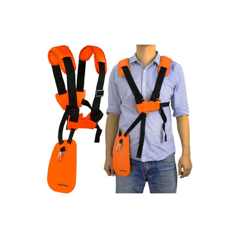 Ergonoomilised võsalõikuri rakmed ja trimmeri kanderihmad mugavaks tööks