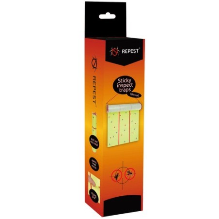 Tõhus Putukatõrje Kleepriba Rull 10m – Suur Mürgivaba Liimpüünis