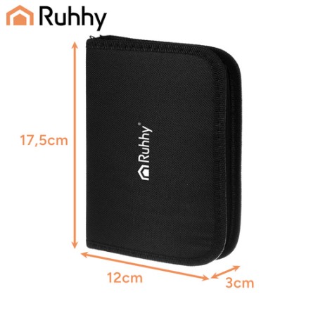 Kompaktne õmbluskomplekt 129 osaga – kõik vajalik käsitööks ja kiirparandusteks