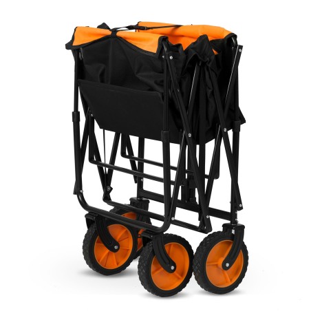 Transpordikäru kokkupandav võrguga, 100 L, kandevõime 90 kg