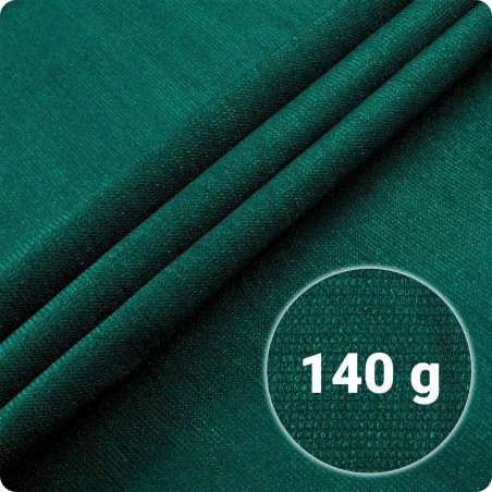 Varjuvõrk aeda koos klambritega, roheline, 1,5x25 m, 140 g/m²