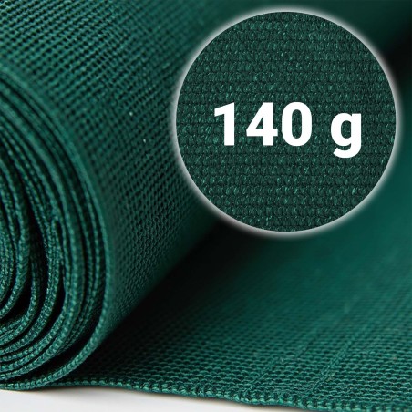 Varjuvõrk 1,5x50m 140g/m2 + 50 klambrit roheline