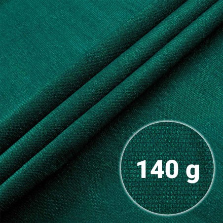 Varjuvõrk 90% varjutusega, HDPE, 50 klambrit, roheline, 1,2x50 m, 140 g/m²
