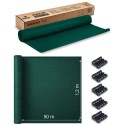 Varjuvõrk 90% varjutusega, HDPE, 50 klambrit, roheline, 1,2x50 m, 140 g/m²