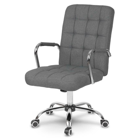 Kontoritool kangast polsterdusega, hall