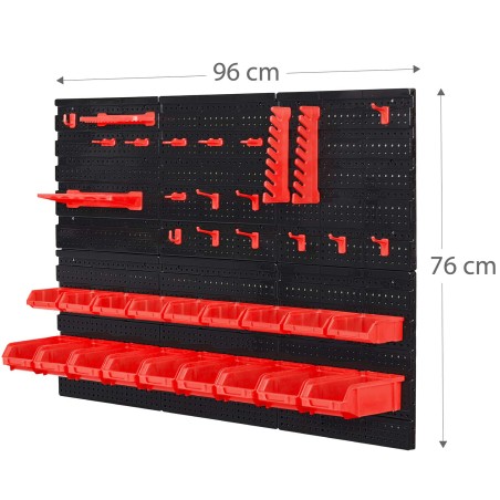 Tööriistatahvel töökotta, 96 x 76 cm